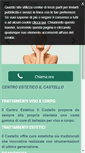 Mobile Screenshot of centroesteticoilcastello.com